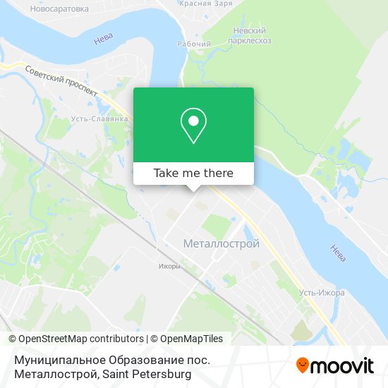 Муниципальное Образование пос. Металлострой map