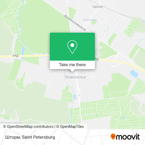 Шторм map