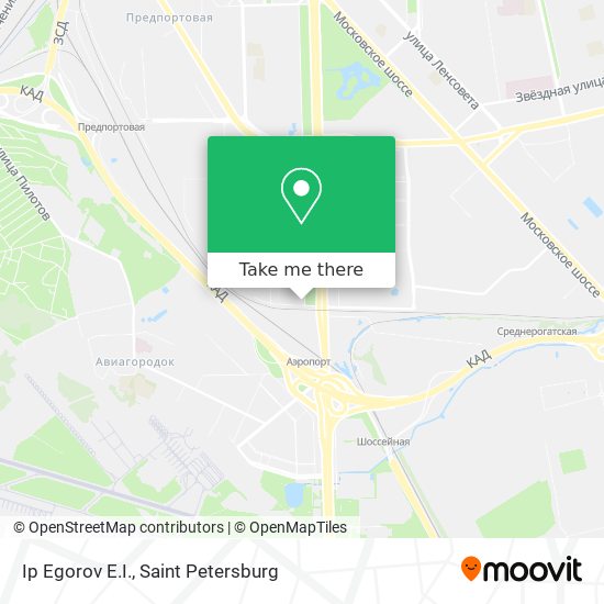 Ip Egorov E.I. map