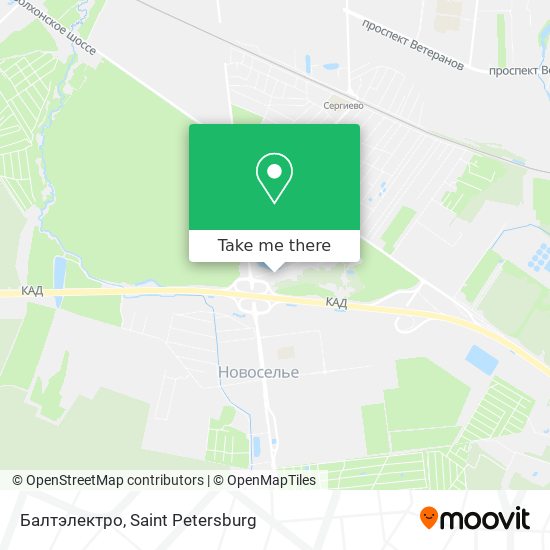 Балтэлектро map