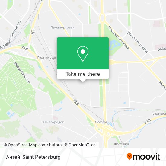 Антей map