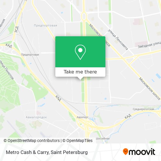 Metro Cash & Carry map