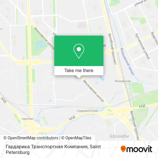 Гардарика Транспортная Компания map