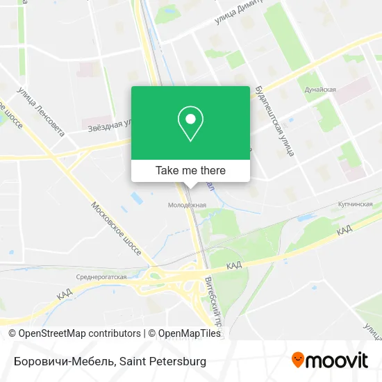 Боровичи-Мебель map