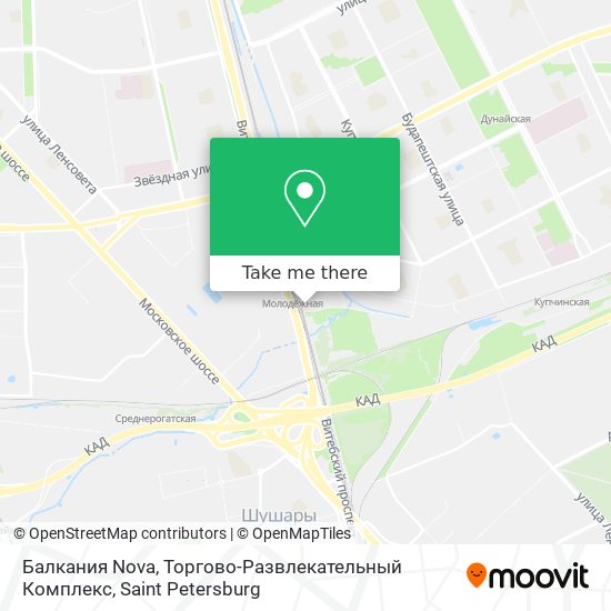 Балкания Nova, Торгово-Развлекательный Комплекс map