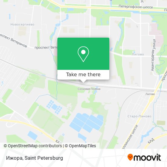 Ижора map