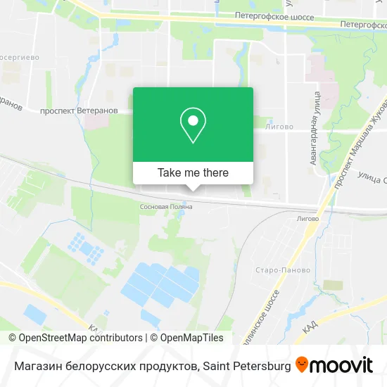 Магазин белорусских продуктов map