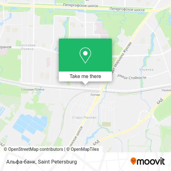 Альфа-банк map