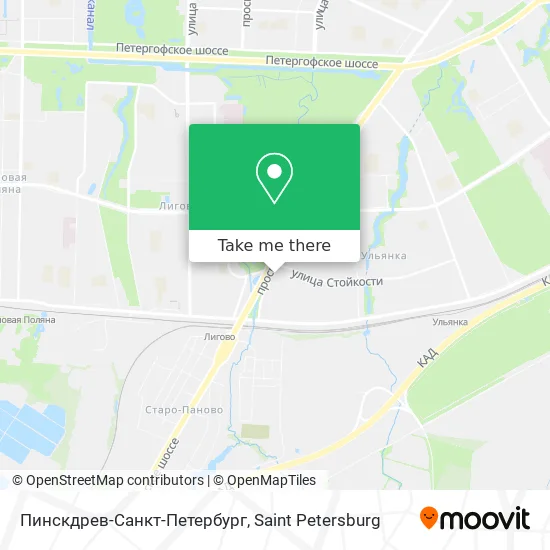 Пинскдрев-Санкт-Петербург map