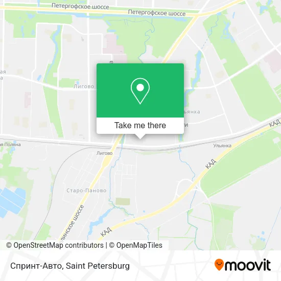 Спринт-Авто map