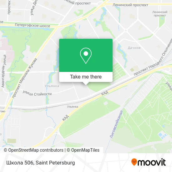 Школа 506 map