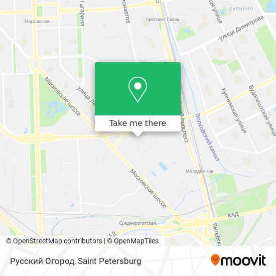 Русский Огород map