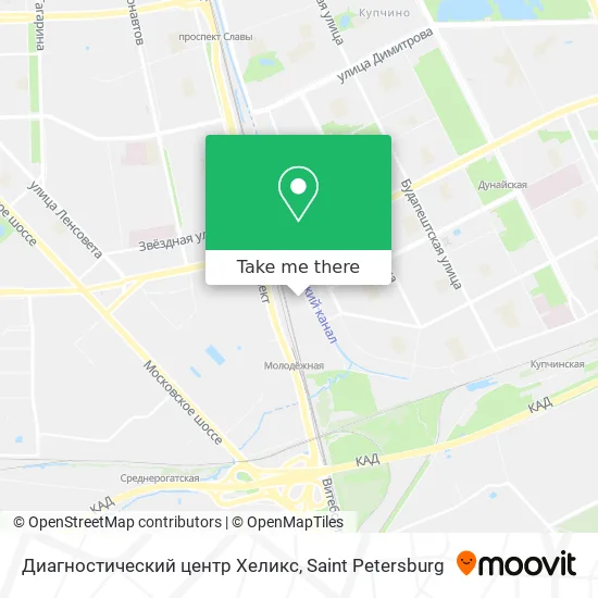 Диагностический центр Хеликс map