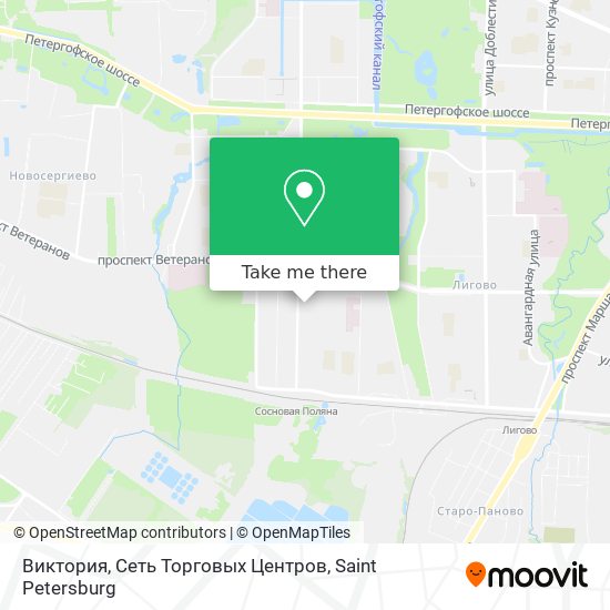 Виктория, Сеть Торговых Центров map