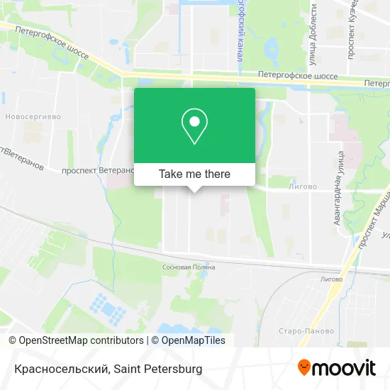Красносельский map