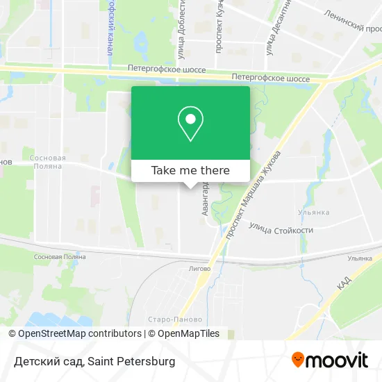Детский сад map
