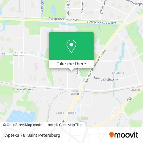 Apteka 78 map