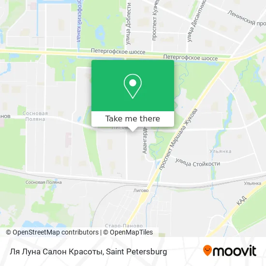 Ля Луна Салон Красоты map