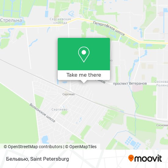 Бельвью map