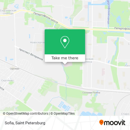 Sofia map
