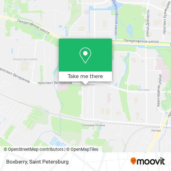 Boxberry map
