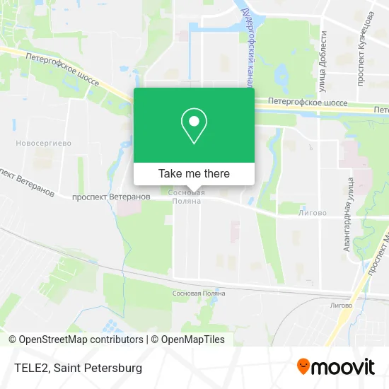 TELE2 map