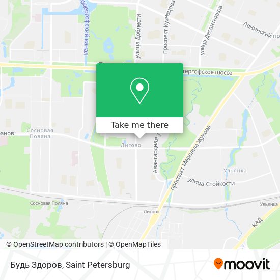 Будь Здоров map