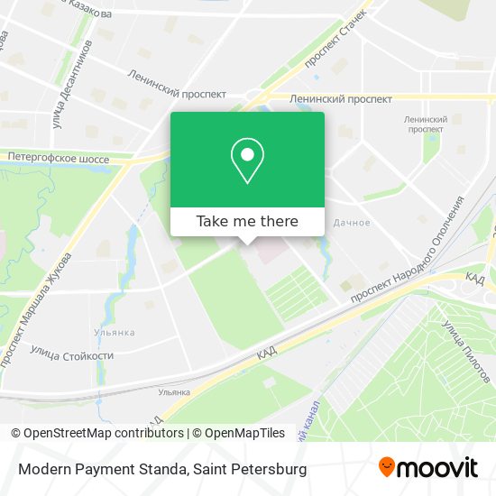 Modern Payment Standa map
