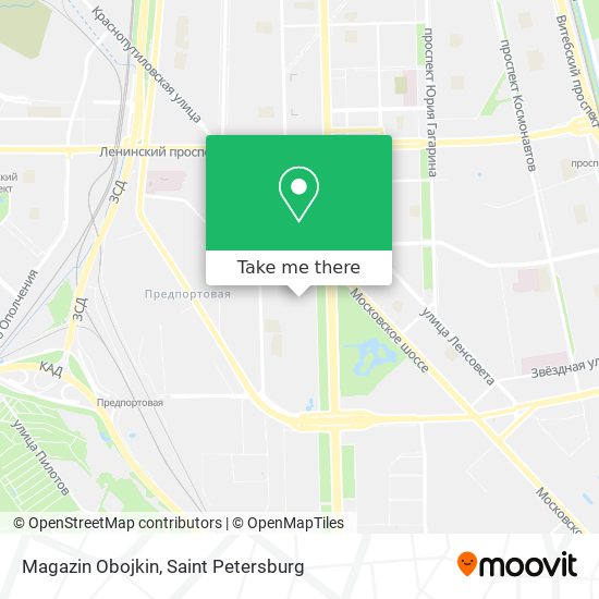 Magazin Obojkin map