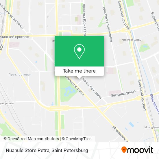 Nuahule Store Petra map