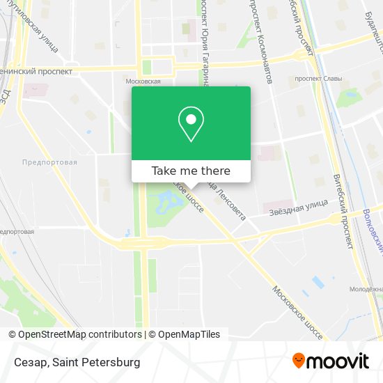 Сезар map