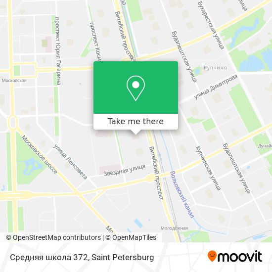Средняя школа 372 map