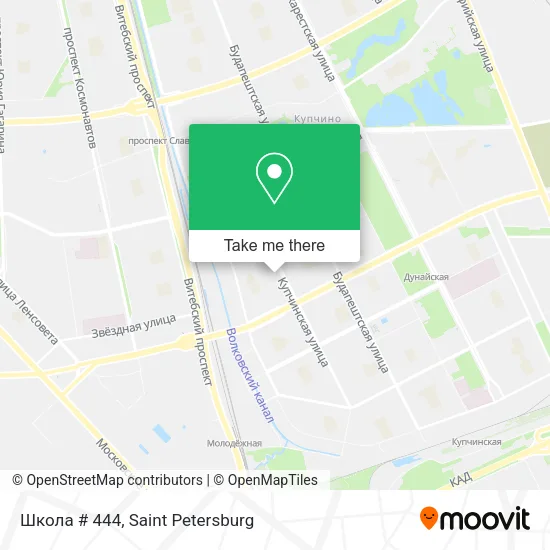 Школа # 444 map