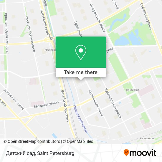 Детский сад map