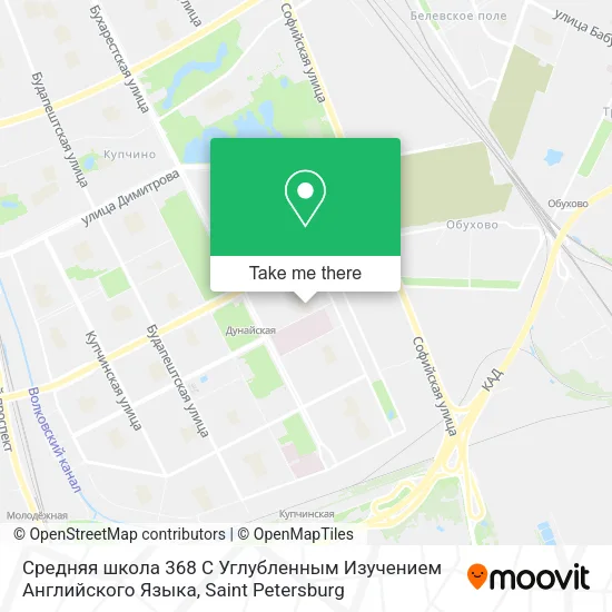 Средняя школа 368 С Углубленным Изучением Английского Языка map