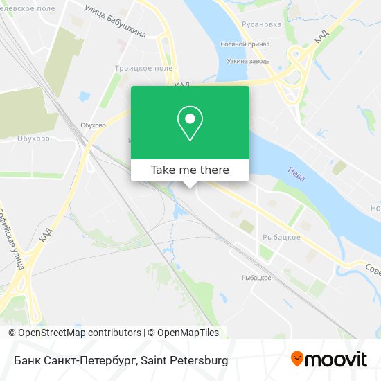 Банк Санкт-Петербург map