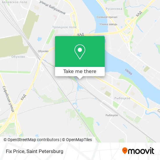 Fix Price map