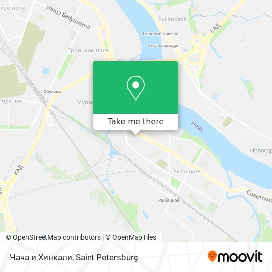 Чача и Хинкали map