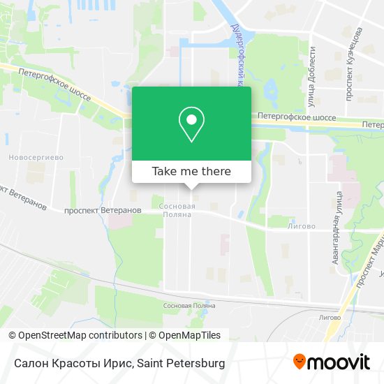 Салон Красоты Ирис map