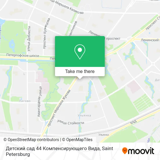 Детский сад 44 Компенсирующего Вида map