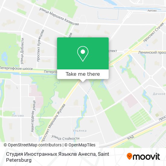 Студия Иностранных Языклв Анеспа map