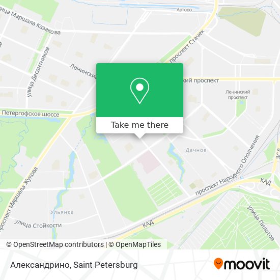 Александрино map