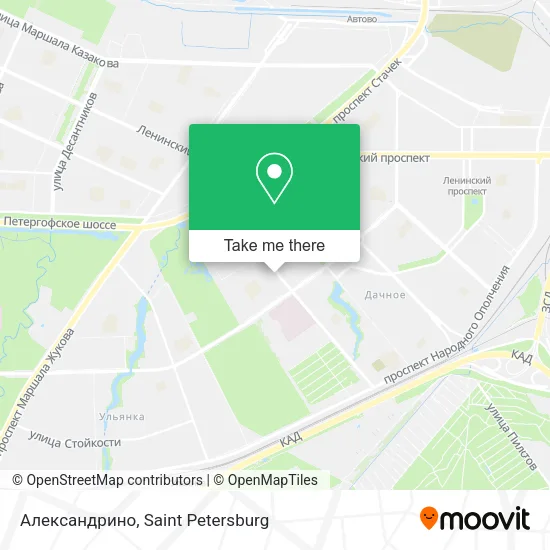 Александрино map