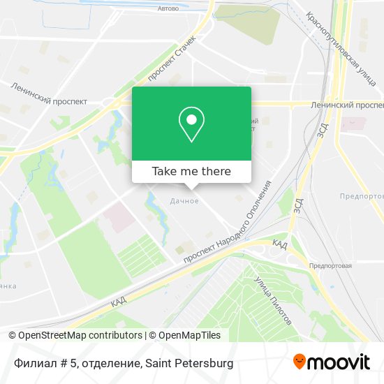Филиал # 5, отделение map
