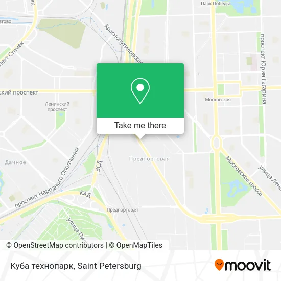 Куба технопарк map