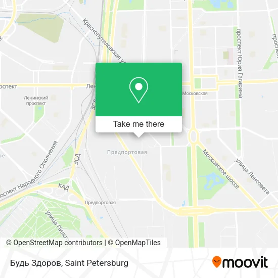 Будь Здоров map