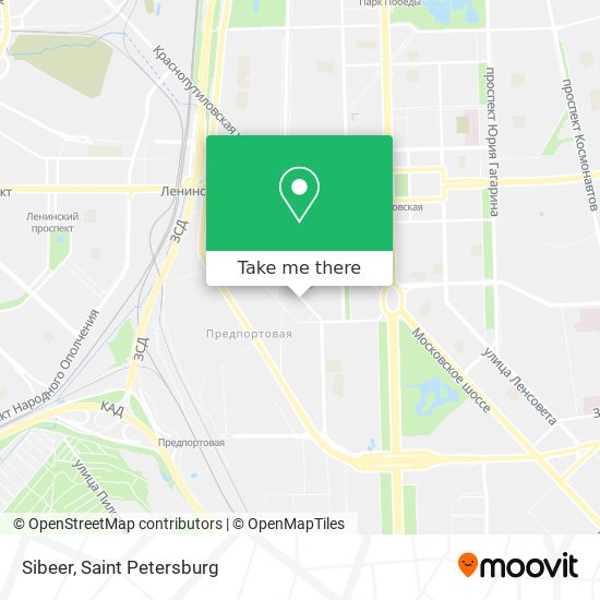 Sibeer map