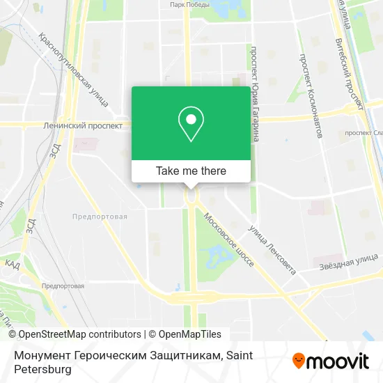 Монумент Героическим Защитникам map