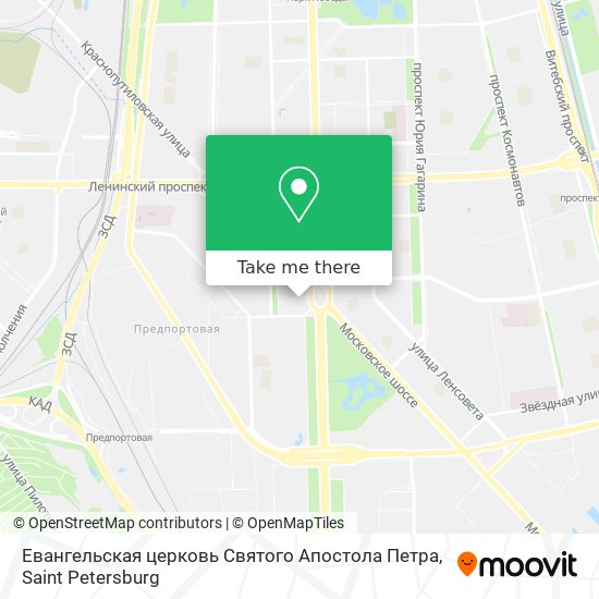 Евангельская церковь Святого Апостола Петра map