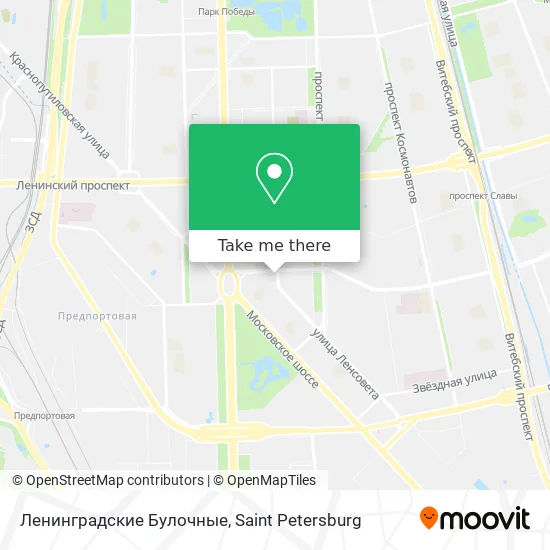 Ленинградские Булочные map